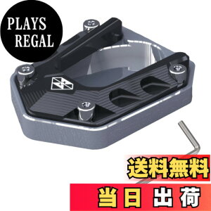�y���������zENN LLC �o�C�N�p �T�C�h�X�^���h �v���[�g ZX-25R/NINJA250/NINJA400/Z250/Z400�Ή� �F�F�u���b�N