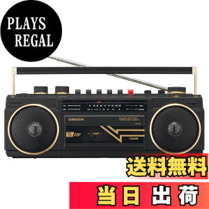 �y���������zORION(�I���I��) �X�e���I���W�I�J�Z�b�g Bluetooth�@�\���� USB SD MP3 FM/AM �u���b�N SCR-B3A BK �h�E�V�V�� �F�F�u���b�N