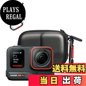 �y���������zFor Insta360 Ace Pro �ی�P�[�X Insta360 Ace Pro �ی�J�o�[ �S�ʕی� ���[�P�[�X�A�ی�J�o�[�B�R�[�h��A�N�Z�T���[�����[�ł��郁�b�V���|�P�b�g�t�� �Ռ��z�� �j�����p �i�u���b