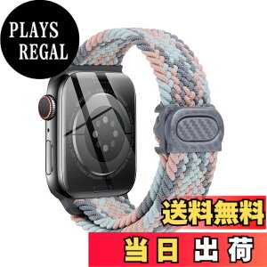 �y���������z[SQHYWJ] Apple Watch�p�o���h �҂ݍ��� �L�k �����\ �X�|�[�c�o���h 49mm 45mm 44mm 42mm 41mm 40mm 38mm �X�i�b�v �i�C���� �x���g Apple Watch Series�ɑΉ� 9 8 7 6 5 4 3 2 1 SE �F�F�O���C�b�V���s��