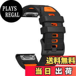 �y���������z[SQHYWJ] 22mm 26mm ��F�V���R���E�H�b�`�o���h �ւ��x���g �͂ɓK�� GARMIN(�K�[�~��) Fenix 8 / Fenix 7X / Fenix 6X / Fenix 5X /Fenix 7/6/5 �p ���� �x���g �N�C�b�N�����[�X�u�����t�� �F�F�u