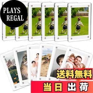 �y���������zSOYANGNEK �A�N�����①�Ɏ��C�t���[�� 12�� 60x90mm �}�O�l�b�g �ʐ^���� ���� �N���A �c�����p ���ʎg�p�\ �ʐ^�t���[���Ȃ� �q���̎ʐ^ �Ƒ��ʐ^ �L�O�� �A���o�� �M�t�g �v���[