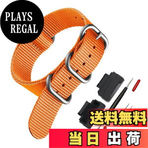 �y���������z�ySQHYWJ�z�J�V�IG-SHOCK �Ή� �V���[�Y�p�������v�o���h �i�C�����L�����o�X�f�� ���v�x���g �j�����p GA-110 �F�F�V���o�[�o�b�N�� �I�����W�A�T�C�Y�F��t�����F16mm �o���h���F22