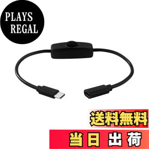 �y���������zYBGGJO USB�X�C�b�` ON/OFF�����v 28cm USB�P�[�u�� Type-C USB-C USB-PD100W�Ή� �[�d�Ή� USB2.0�f�[�^�ʐM�Ή�
