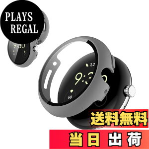 �y���������zFor Google Pixel Watch 4 41mm �p �P�[�X �J�o�[ KONXISA Google Pixel Watch 4 41mm �J�o�[+�t�B���� ��̌^�iPC�P�[�X+�K���X�t�B�����j�����ߗ� �C�菝�h�~ �Ռ��z�� �S�ʕی� ���E�ȒP�i�O���[