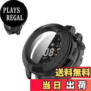 �y���������zFor COROS NOMAD �p �P�[�X �J�o�[ KONXISA COROS NOMAD �J�o�[+�t�B���� ��̌^�iPC�P�[�X+�K���X�t�B�����j�����ߗ� �C�菝�h�~ �Ռ��z�� �����[�d�\ �S�ʕی� ���E�ȒP�i�u���b�N�j 