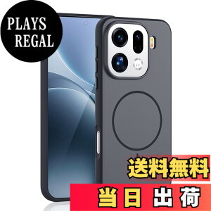 �y���������zHUKWIMO For OPPO Find X9 �P�[�X�y2025�N �}�O�l�b�g�z���� ���C�����X�[�d�Ή� �n�C�u���b�h�\�� �ϏՌ� �X�g���b�v�z�[���t�� OPPO Find X9 �Ή� [�u���b�N] �F�F�u���b�N