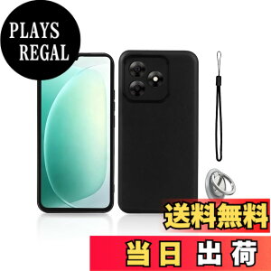 �y���������zFor Blackview WAVE 9C �p �P�[�X �J�o�[ KONXISA �y���^ TPU �X�}�z�P�[�X �o���p�[�J�o�[ �����Y�ی� �ϋv�� �ϏՌ� �S�ʕی� �����h�~ �w��h�~�i�u���b�N�j �F�F�u���b�N