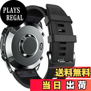 �y���������zAnkersaila 22mm �o���h Compatible with Garmin Fenix 7/Fenix 6/Fenix 6 Pro/Fenix 5/Fenix 5 Plus/Forerunner 945/forerunner 935,�\�t�g�V���R���o���h �N�C�b�N�����[�X�� ���� �x���h �F�F�u���b�N