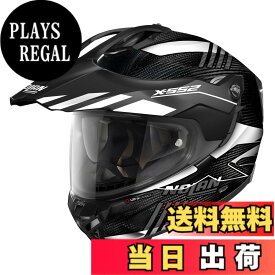 【送料無料】NOLAN(ノーラン) 【国内正規品】 バイク用 ヘルメット オフロード X-lite X-552 ウルトラカーボン 色：WINGSUIT(ホワイト/25)、サイズ：XL