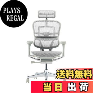 �y���������z�G���S�q���[�}��2(Ergohuman2) �I�t�B�X�`�F�A �F�F�t���[��:GRAY/ ���b�V��:WHITE�A�T�C�Y�F�n�C�^�C�v