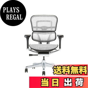 �y���������z�G���S�q���[�}��2(Ergohuman2) �I�t�B�X�`�F�A �F�F�t���[��:BLACK / ���b�V��:WHITE�A�T�C�Y�F���[�^�C�v