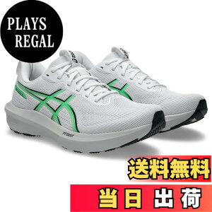 �y���������zasics(�A�V�b�N�X) �����Y GT-1000 14�����j���O�V���[�Y �F�F101(�z���C�g/�o�C�^�� �O���[��)�A�T�C�Y�F25.5 cm 2E