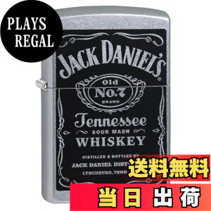�y���������zZIPPO(�W�b�|�[) 24779 Jack Daniels Old No. 7 Street Chrome/�X�g���[�g�N���[�� FULL SIZE ZIPPO LIGHTER/�W�b�|���C�^�[[���s�A���i] �F�F�V���o�[�A�T�C�Y�F�T�C�Y:6x2x9cm