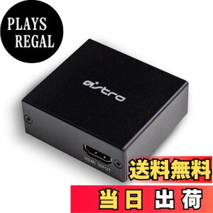 �y���������zLogicool G ASTRO Gaming HDMI �A�_�v�^�[ for PS5 PS4 �~�b�N�X�A���v �p �I�v�e�B�J�� ���f�W�^�� �I�[�f�B�I SPDIF �������� AHS-HDMIADP �������K�i �F�F�u���b�N