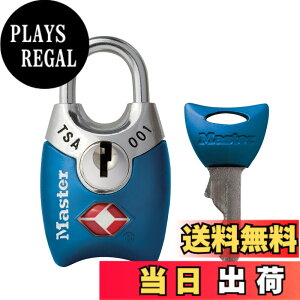 �y���������zMaster Lock TSA���b�N �싞�� �_�C������ �X�[�c�P�[�X�p �P�[�u���t�� �F�F04.�u���[