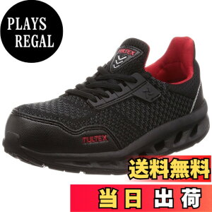 �y���������zTULTEX(�^���e�b�N�X) �����Y AZ51652 �Z�[�t�e�B�V���[�Y ������c JSAA B�� �ϖ� �ʋC�� �N�b�V������ �j�b�g 3E���S�C ��ƌC �F�F�u���b�N�A�T�C�Y�F24.5 cm