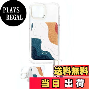 �y���������zwizu (�E�B�Y���[) �J�[�h�z���_�[ �X�^���h MagSafe�Ή� �J�[�h���� �X�}�z�X�^���h �E�H���b�g�X�^���h ���U�[ �}�O�l�b�g�V�[���t�� �F�FWave