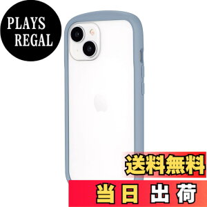�y���������z���v���X(Leplus) iPhone 15/iPhone 14 �ϏՌ��n�C�u���b�h�P�[�X �uCleary�v �F�F�u���[