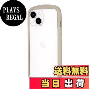 �y���������z���v���X(Leplus) iPhone 15/iPhone 14 �ϏՌ��n�C�u���b�h�P�[�X �uCleary�v �F�F�x�[�W��