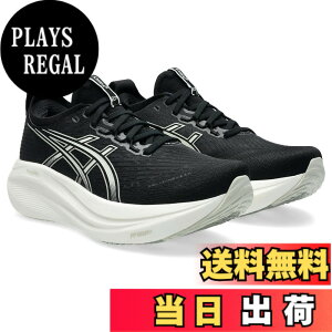 �y���������zasics(�A�V�b�N�X) ���f�B�[�X GEL-NIMBUS 27�����j���O�V���[�Y �F�F002(�u���b�N�^���C�N�O���[)�A�T�C�Y�F25.5 cm 2E