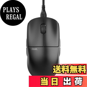 �y���������zPulsar Gaming Gears Wired �L���Q�[�~���O�}�E�X ���y�� 1ms 26000 DPI Optical Sensor PAW3395 �������K�i �F�F�u���b�N�A�T�C�Y�FMedium