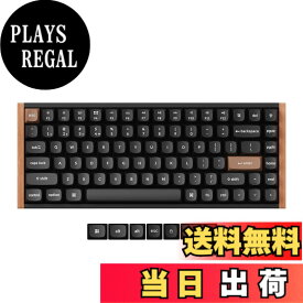 【送料無料】【国内正規品】Keychron K2 HE ラピッドトリガー ワイヤレス カスタムキーボード、ホールエフェクトGateronダブルレール・マグネットスイッチ、2.4GHz・Bluetooth無線対応、QMKプログラム可能、アルミ+ウッドフレーム、USレイアウト、RGBライト 色：ブラック