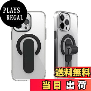 �y���������zmomo stick iPhone 15 Pro Max�p Mag Grip �����Y�K�[�h �P�[�X �F�F�u���b�N�A�T�C�Y�FiPhone 15 Pro Max