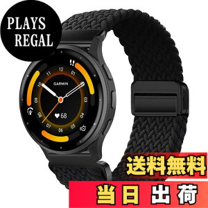 �y���������z[KeeFos] 22mm �o���h Garmin Venu 4 45mm/Venu 3 45mm/2/Forerunner 570 47mm/265/255/Vivoactive 4/Active�Ή� �����o���h �i�C�����f�� ���C�o�b�N�� �}�O�l�b�g���o�b�N�� �ւ��x���g �L�k�� �T�C�Y���� 