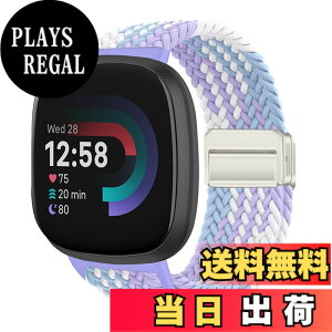�y���������z[KeeFos] �o���h Fitbit(�t�B�b�g�r�b�g) Versa 4/Versa 3/Sense 2/Sense �Ή� �����o���h �i�C�����f�� ���C�o�b�N�� �}�O�l�b�g���o�b�N�� �ւ��x���g �݊��� �L�k�� �T�C�Y���� �҂݃u���X