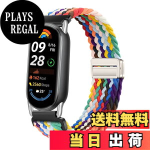 �y���������z[KeeFos] �o���h Xiaomi Smart Band 10/Smart Band 9/Smart Band 8 �Ή� �����o���h �i�C�����f�� ���C�o�b�N�� �}�O�l�b�g���o�b�N�� �ւ��x���g �݊��� �L�k�� �T�C�Y���� �҂݃u���X���b�g ��