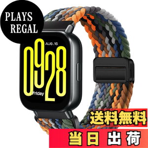 �y���������z[KeeFos] 22mm �o���h Xiaomi Watch S4/S3/Redmi Watch 5 Active/5 Lite �Ή� �����o���h �i�C�����f�� ���C�o�b�N�� �}�O�l�b�g���o�b�N�� �ւ��x���g �L�k�� �T�C�Y���� �҂� �ʋC�� �X�|�[�c ��