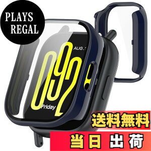 �y���������zTOORQR For �V���I�~ Redmi Watch 5 active �P�[�X �ی�J�o�[ �����^ PC+�K���X�f�� ��̌^ �S�ʕی� �w��h�~ �����ߗ� �����^ �Ռ��z�� Xiaomi Redmi Watch 5 active �J�o�[�Ή� �F�F�u���[