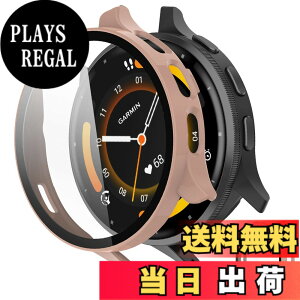 �y���������zINIAYOH For Garmin Venu 2 �J�o�[ �K�[�~�� Venu 2 �ی�P�[�X �����K���X�t�B����+���ϏՌ�PC�t���[�� ���˒ጸ �w��h�~ �y�ʃX�����݌v �F�F�s���N�A�T�C�Y�FVenu 3S