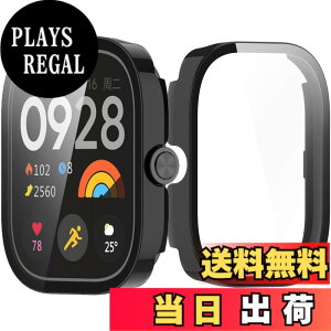 �y���������zINIAYOH For Redmi Watch 5 �J�o�[ �i�V���I�~�jRedmi Watch 5/4 �ی�P�[�X �����K���X�t�B����+���ϏՌ�PC�t���[�� ���˒ጸ �w��h�~ �y�ʃX�����݌v �F�F�u���b�N