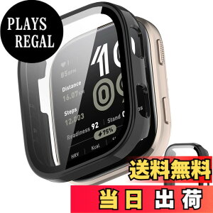 �y���������zINIAYOH For Amazfit Bip 6 46mm �J�o�[ Amazfit Bip 6 46mm �ی�P�[�X �����K���X�t�B����+���ϏՌ�PC�t���[�� ���˒ጸ �w��h�~ �y�ʃX�����݌v �F�F�u���b�N�A�T�C�Y�FBip 6