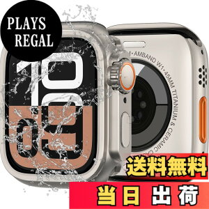 �y���������z[2 in 1�S���ی�]INIAYOH For Apple Watch �J�o�[ Apple Watch �ی�P�[�X �����K���X�t�B����+���ϏՌ�PC�t���[�� ���˒ጸ �h������ �w��h�~ �Ή� Series 10/9/8/7SE2/SE/6/5/4 �F�F�`�^���S�[���h