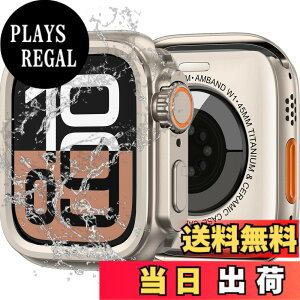 �y���������z[2 in 1�S���ی�]INIAYOH For Apple Watch �J�o�[ Apple Watch �ی�P�[�X �����K���X�t�B����+���ϏՌ�PC�t���[�� ���˒ጸ �h������ �w��h�~ �Ή� Series 10/9/8/7SE2/SE/6/5/4 �F�F�`�^���S�[���h