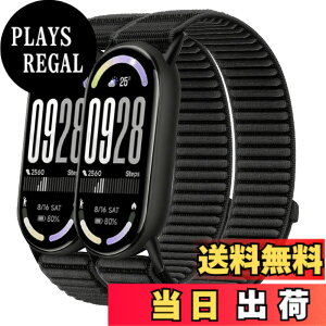 �y���������z[Odejaa] 2�{�Z�b�g �R���p�`�u�� Xiaomi Smart Band 10/9/8 �����o���h mi band 9 �ւ��o���h mi strap 8 �����x���g �i�C���� �҂ݍ��� �f�� �}�W�b�N�e�[�v���� �ϋv�� �e�͐� �L�k�� �_� 