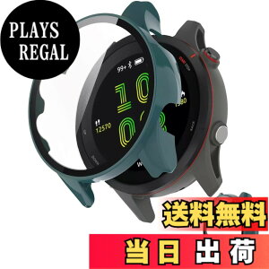 �y���������zINIAYOH For Garmin Forerunner 265/265 Music �J�o�[ �K�[�~�� Forerunner 265/265 Music �ی�P�[�X �����K���X�t�B����+���ϏՌ�PC�t���[�� ���˒ጸ �w��h�~ �y�ʃX�����݌v �F�F�O���[��