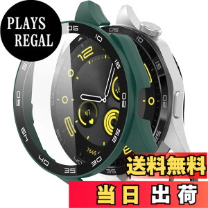 �y���������zINIAYOH For HUAWEI WATCH GT 4 46mm �J�o�[ �t�@�[�E�F WATCH GT 4 46mm �ی�P�[�X �����K���X�t�B����+���ϏՌ�PC�t���[�� ���˒ጸ �w��h�~ �y�ʃX�����݌v �F�F�O���[���A�T�C�Y�FGT 5 46mm