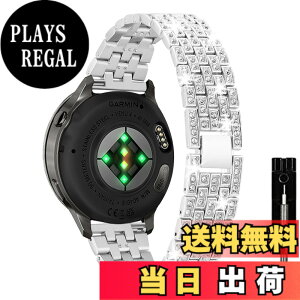 �y���������z[KeeFos] 18mm �o���h Garmin(�K�[�~��) Venu 4 41mm/3S 41mm/2S/Forerunner 265S/255S/255S Music/Vivoactive 4S 40mm/Vivomove 3S 39mm/Active S/Move 3S �Ή� �����o���h �X�e�����X�| ���� �ւ��x���g �L���L�� ���C