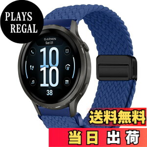 �y���������z[KeeFos] 18mm �o���h Garmin(�K�[�~��) Venu 4 41mm/Venu 3S 41mm/2S/Forerunner 265S/255S/255S Music/Vivoactive 4S 40mm/Vivomove 3S 39mm/Active S/Move 3S �Ή� �����o���h �i�C���� �ґg �ւ��x���g ���C�o�b�N���t