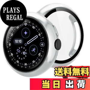 �y���������zBUITFOU For Google Pixel Watch 4 �J�o�[ 41MM Pixel Watch 4 �J�o�[ �[�d���T�|�[�g �����^ PC+�K���X�f�� ��̌^ �S�ʕی� �����ȒP �ϏՌ� �����ߗ� �w��h�~ ���h�~ �F�F�V���o�[�A�T�C�Y�F