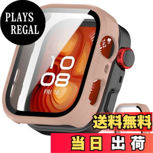 �y���������zJXRICH �Ή� HUAWEI WATCH FIT 4 Pro �P�[�X �Ή� �y�� PC+�����K���X �ی�J�o�[ �����x �����ȒP �ϏՌ� �S�ʕی� �t�@�[�E�F�CWATCH FIT 4 Pro �J�o�[�Ή� �F�F�s���N