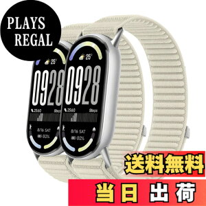 �y���������z[Odejaa] 2�{�Z�b�g �R���p�`�u�� Xiaomi Smart Band 10/9/8 �����o���h mi band 9 �ւ��o���h mi strap 8 �����x���g �i�C���� �҂ݍ��� �f�� �}�W�b�N�e�[�v���� �ϋv�� �e�͐� �L�k�� �_� 