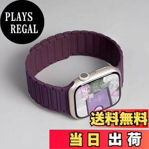 �y���������z[JUNOVA] for Apple Watch �o���h �V���R���}�O�l�b�g�X�g���b�v 38mm 39mm 40mm 41mm 42mm 42mm 44mm 45mm 46mm 49mm�Ή� Apple Watch Series 11(42mm)/10/9/8/7/6/5/4/SE/SE3�p �����Y ���f�B�[�X �F�F�v�������p�[