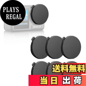 �y���������z�����Y�L���b�v 6�� For DJI Osmo Action 4/Action 3/Action 5 pro �A�N�Z�T���[ �ėp �����Y�J�o�[ ���h�~ �h�o ����h�~ �����Y �p �ی�J�o�[ �F�F�u���b�N