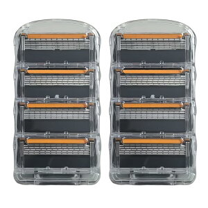 【送料無料】COOLHILL ジレット 替刃 プログライド 電動 替刃 5枚刃 フレックスボール 5+1 ピンポイント トリマー 髭剃り ひげそり カミソリ プログライド フュージョン 互換 色:ブラック、サ