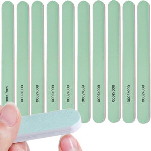 【送料無料】FinalState 至高のプロスタイル洗えるウォッシャブルネイルファイルセット12本入 爪やすり 爪磨き ネイルファイル バッファー スポンジファイル ゼブラファイル アクリルファイ